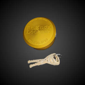 Abloy Sentry Cylinder in Aluminum Ft. Knox puck lock body