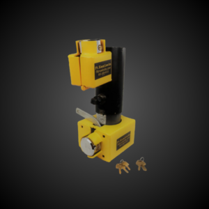 Bulldog Cable Lever Gooseneck & Set Bolt package deal with 2 keyed alike Trimax Puck locks